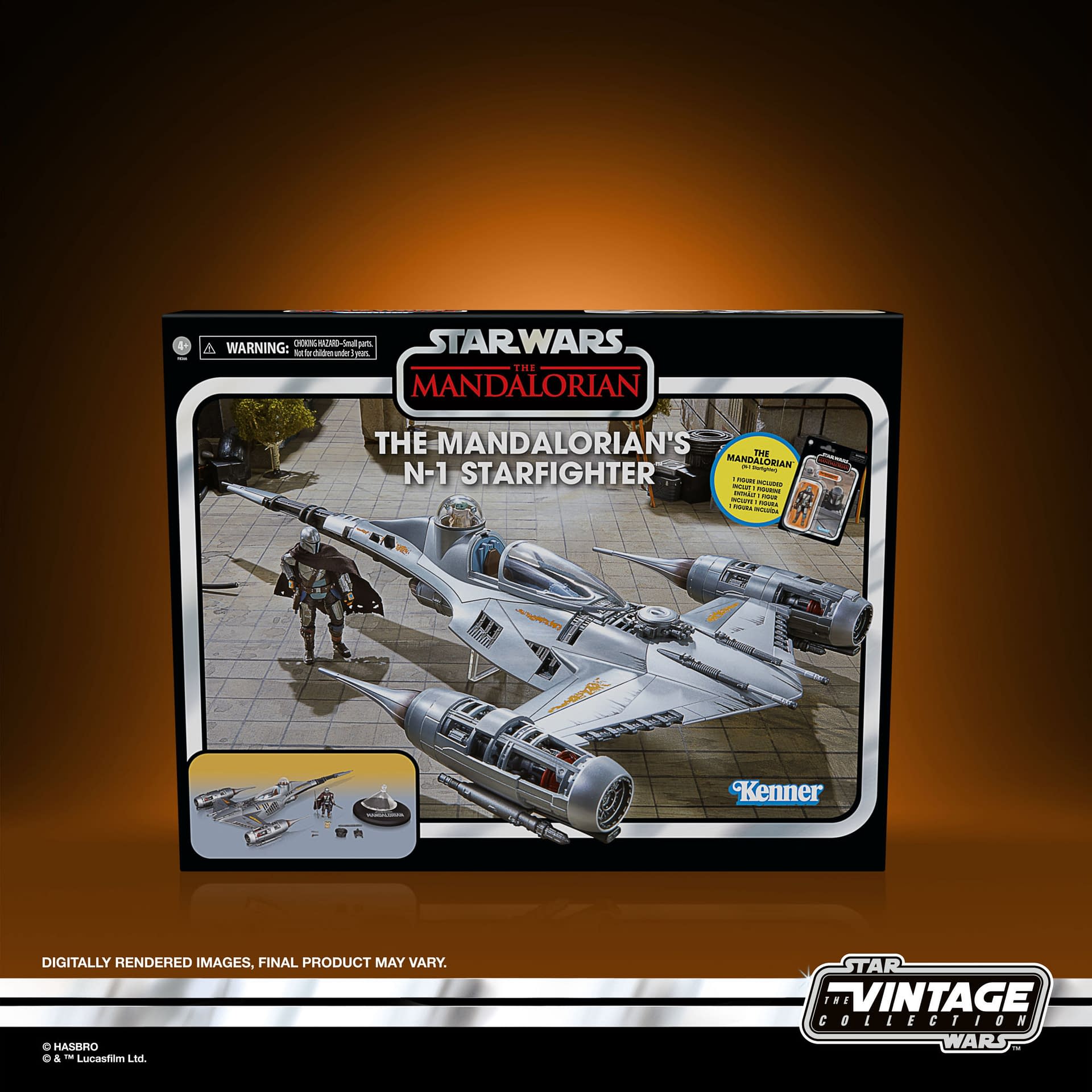 SU ORDINAZIONE Star Wars The Mandalorian Vintage Collection Vehicle The Mandalorian's N-1 Starfighter main image 0